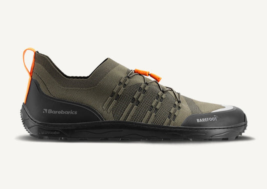 Barefoot Sneakers Barebarics Voyager - Army Green 3 OzBarefoot Australia