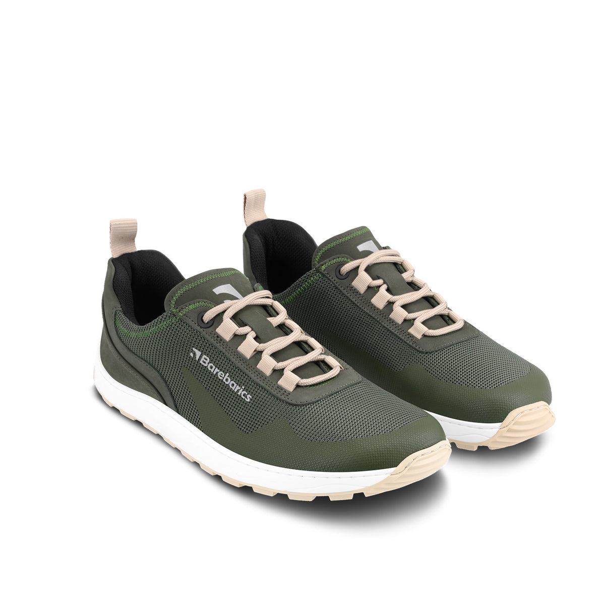 Barefoot Sneakers Barebarics Wanderer - Army Green 4  - OzBarefoot