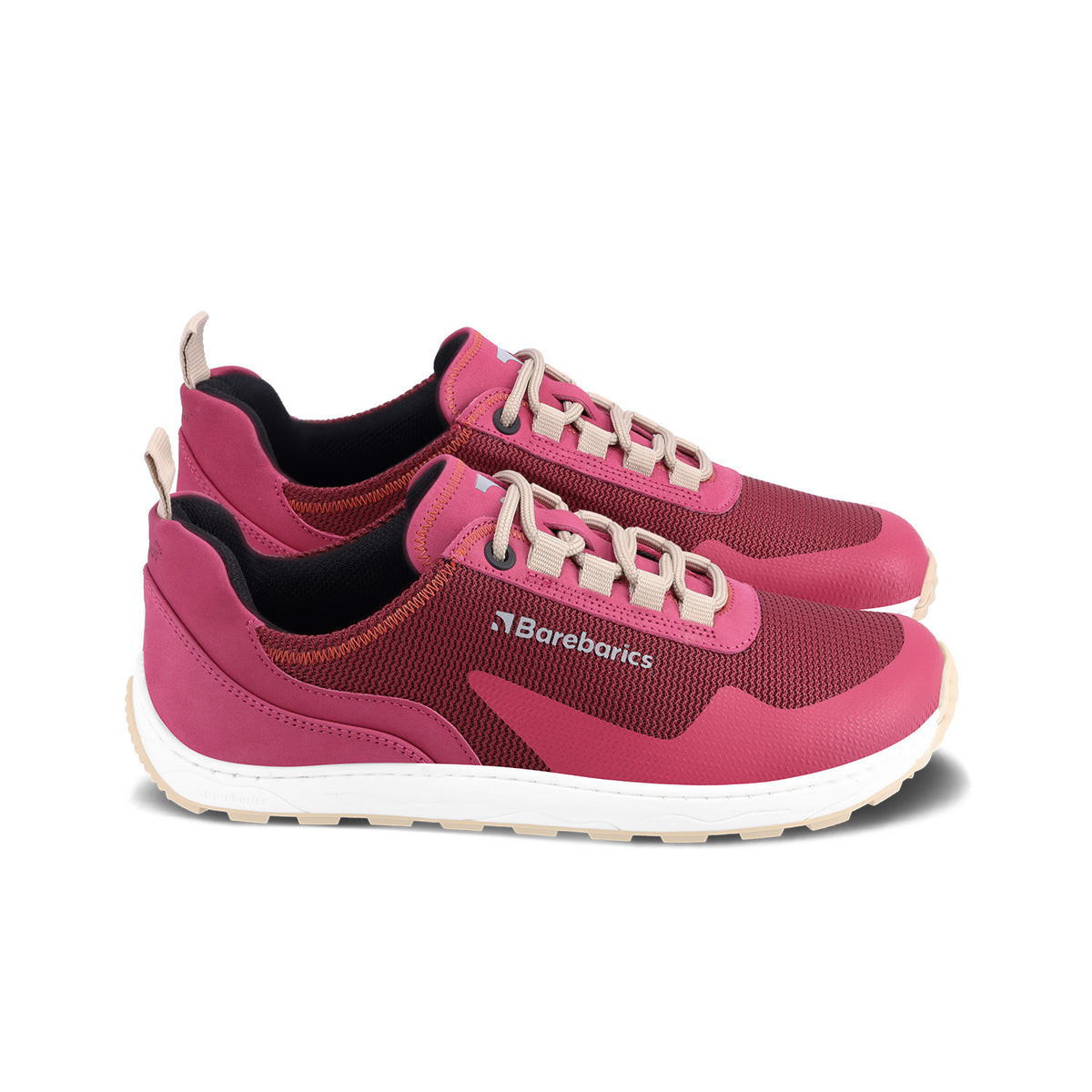 Barefoot Sneakers Barebarics Wanderer - Dark Pink 3  - OzBarefoot