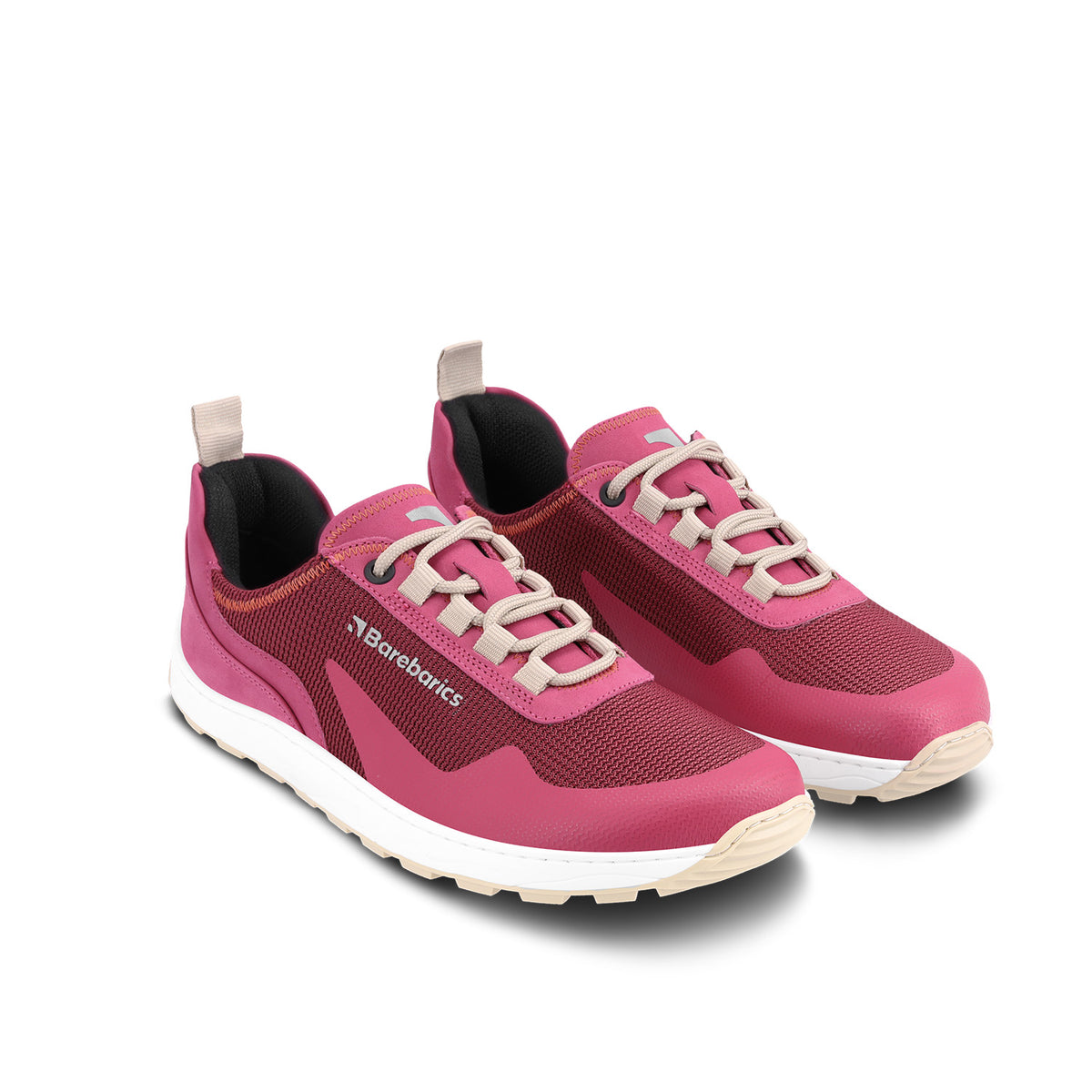 Barefoot Sneakers Barebarics Wanderer - Dark Pink 4  - OzBarefoot