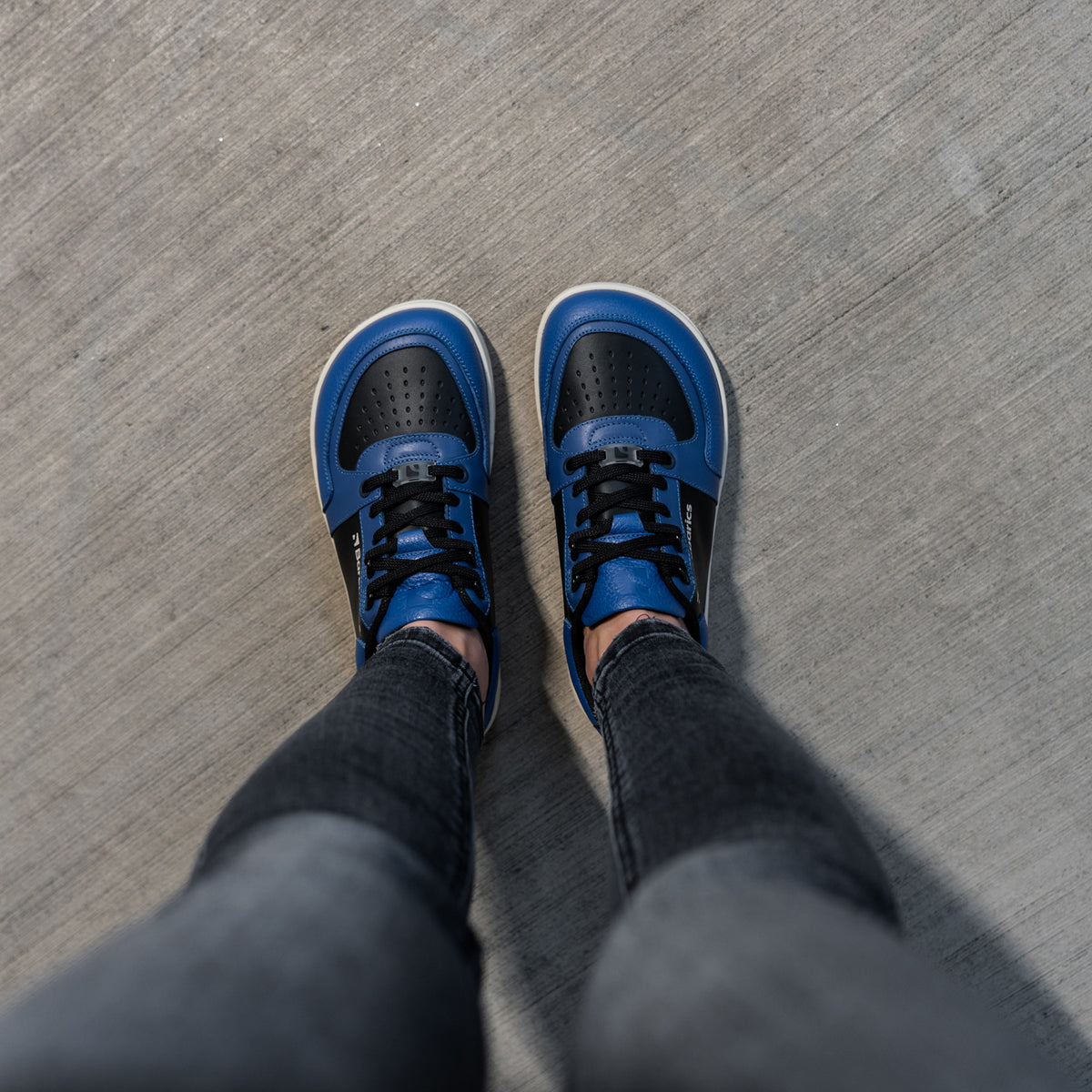 Barefoot Sneakers Barebarics Wave - Black & Blue