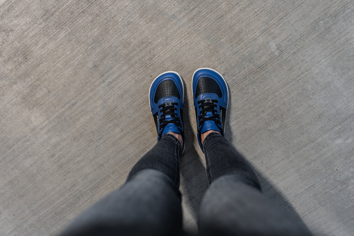 Barefoot Sneakers Barebarics Wave - Black & Blue