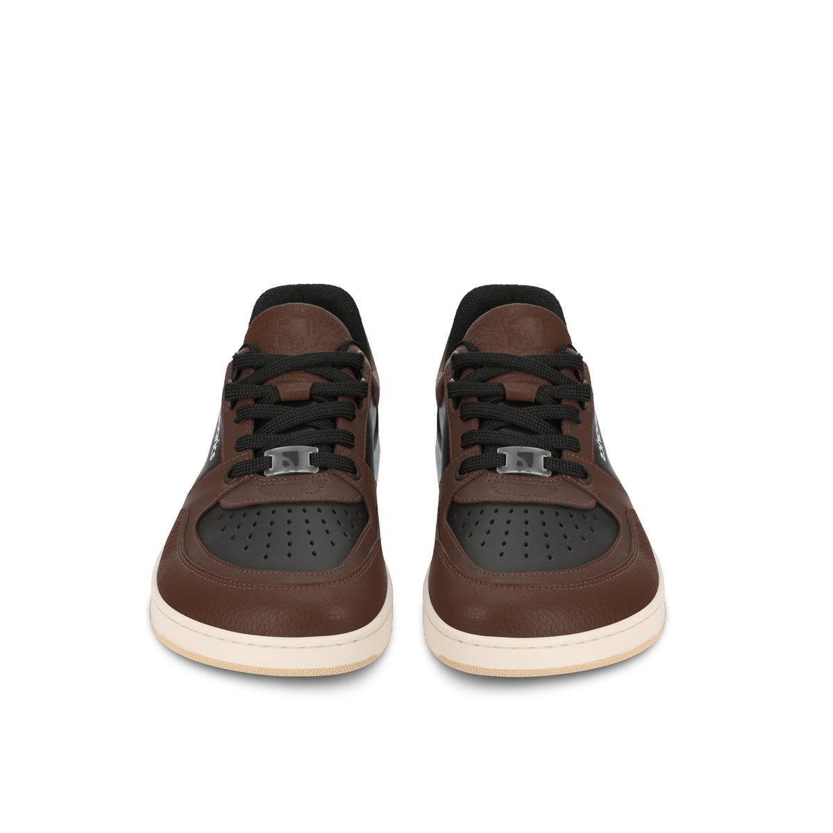 Barefoot Sneakers Barebarics Wave - Black & Dark Brown 15  - OzBarefoot