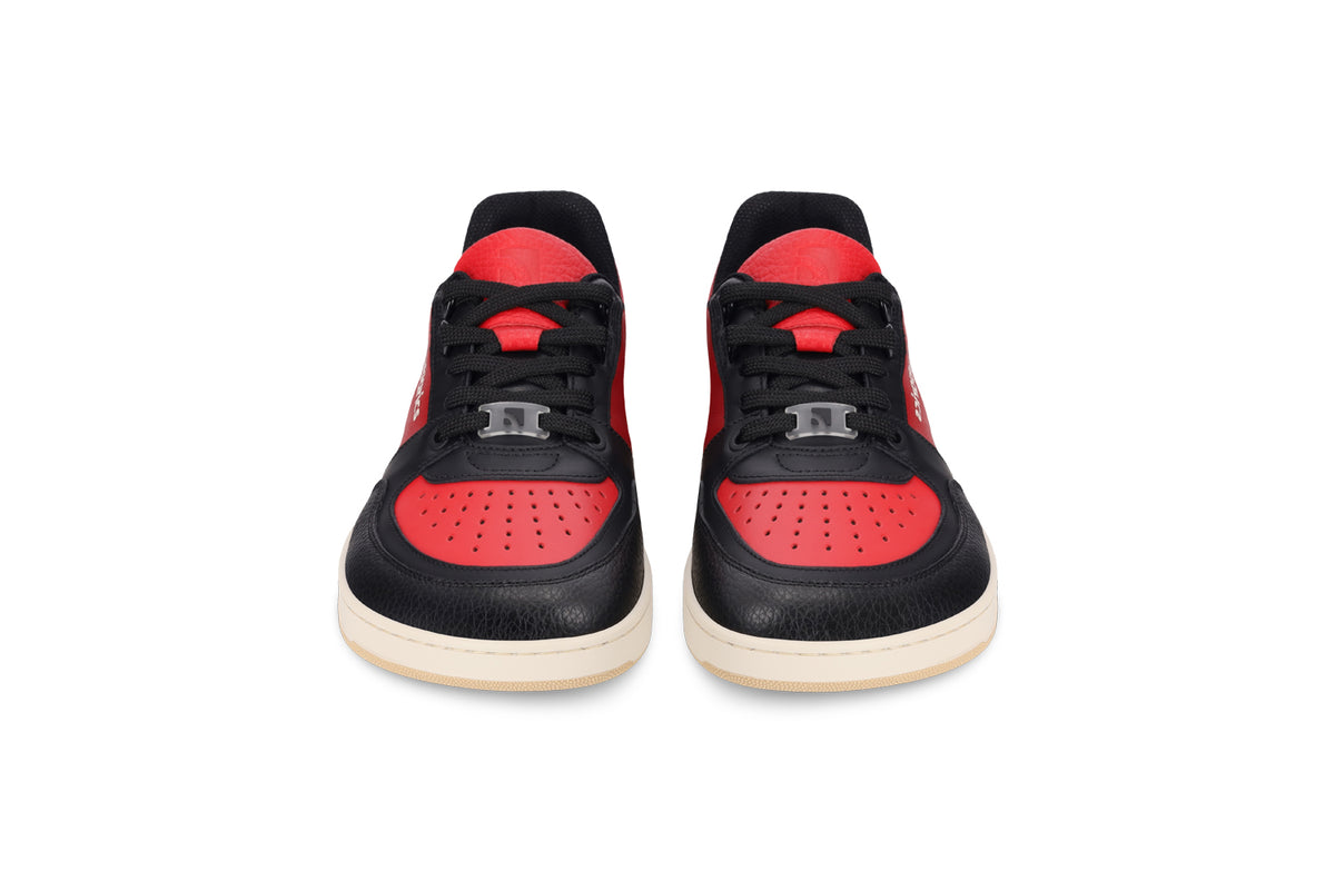 Barefoot Sneakers Barebarics Wave - Black & Red 17  - OzBarefoot