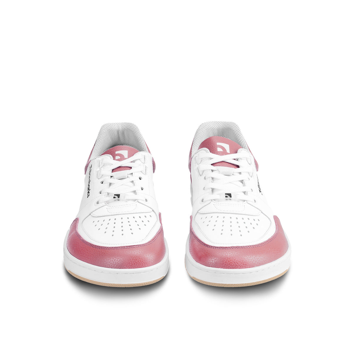 Barefoot Sneakers Barebarics Wave - White & BubbleGum Pink 5  - OzBarefoot