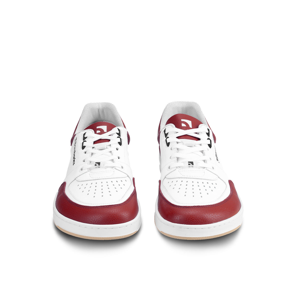 Barefoot Sneakers Barebarics Wave - White & Crimson Red 5  - OzBarefoot