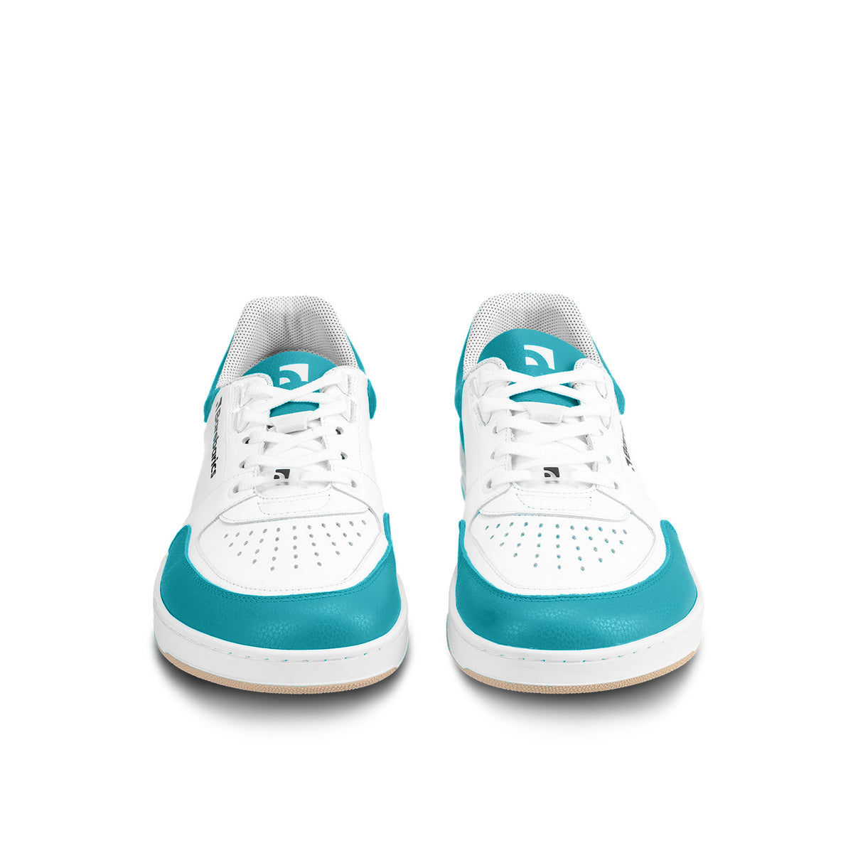 Barefoot Sneakers Barebarics Wave - White & Dark Turquoise 5  - OzBarefoot