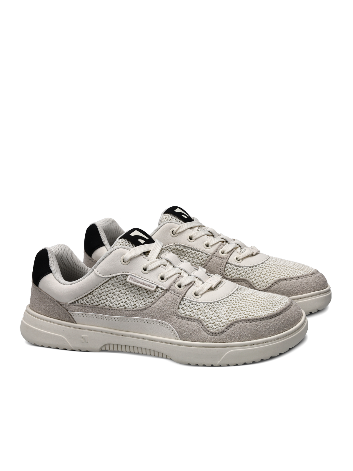 Barefoot Sneakers Barebarics Zing - Fresh - White & Beige 4  - OzBarefoot