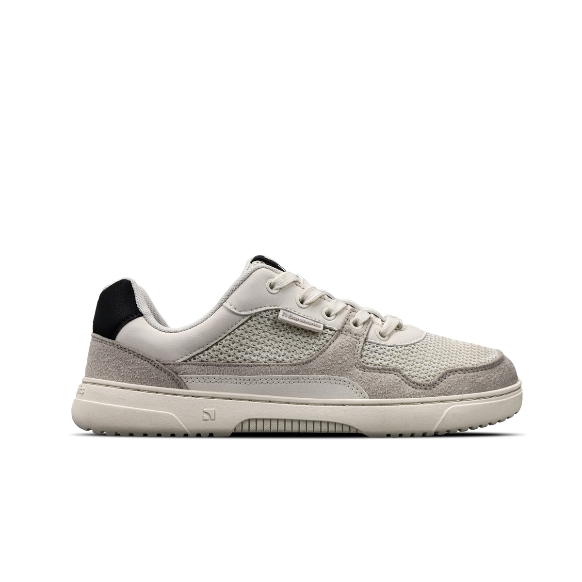 Barefoot Sneakers Barebarics Zing - Fresh - White & Beige 2  - OzBarefoot