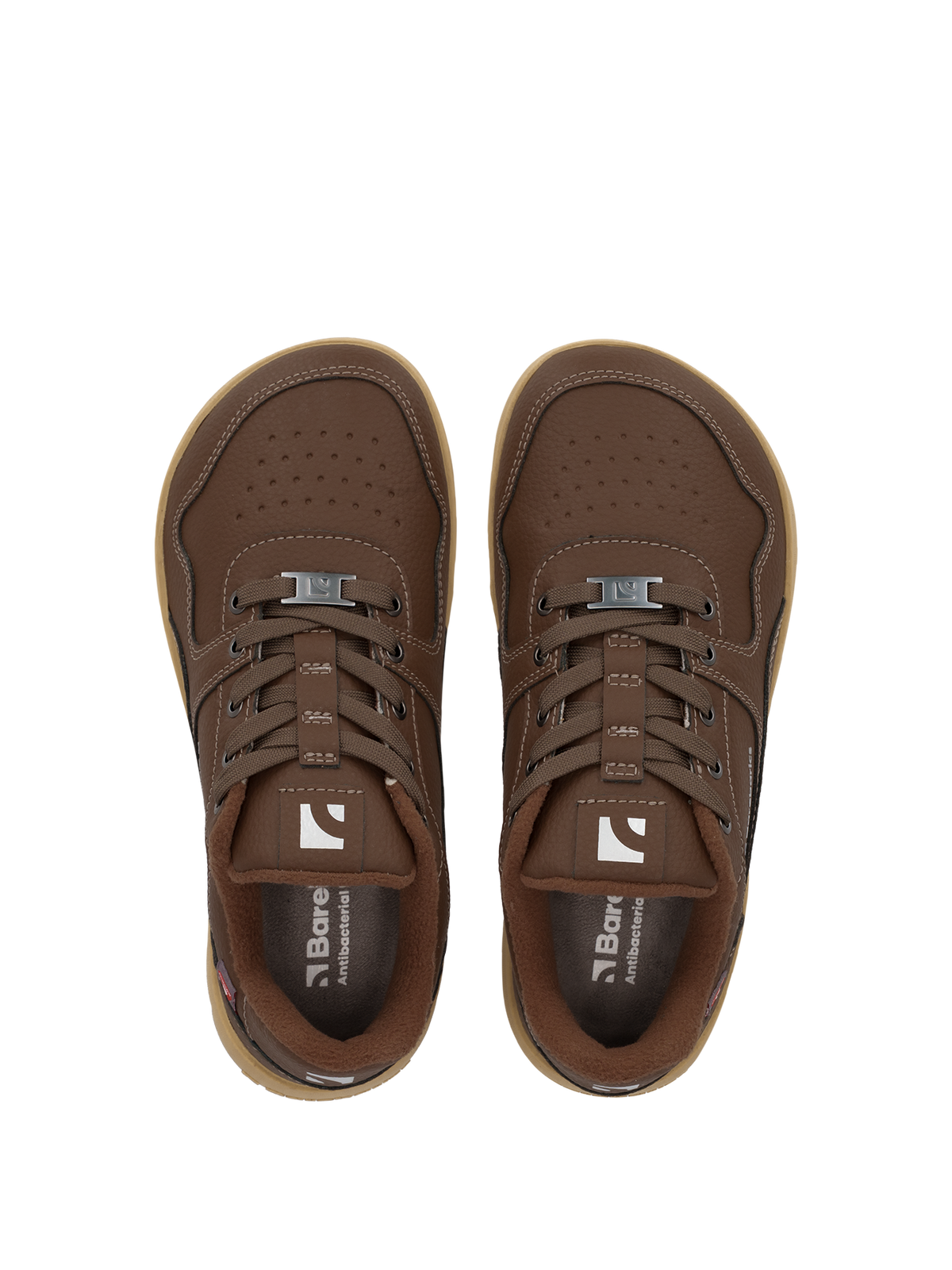Barefoot Sneakers Barebarics Zing Frost - Dark Brown 7  - OzBarefoot