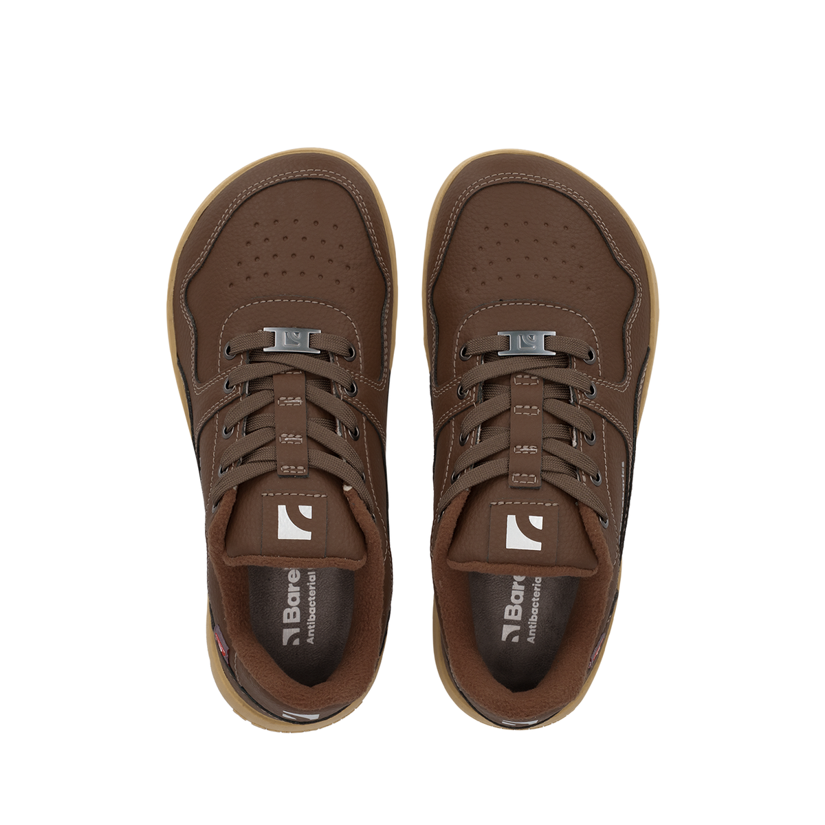 Barefoot Sneakers Barebarics Zing Frost - Dark Brown 8  - OzBarefoot