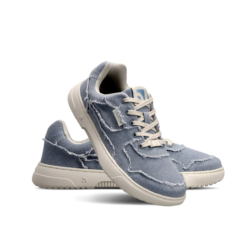 Barefoot Sneakers Barebarics Zing Denim - Light Blue 1  - OzBarefoot