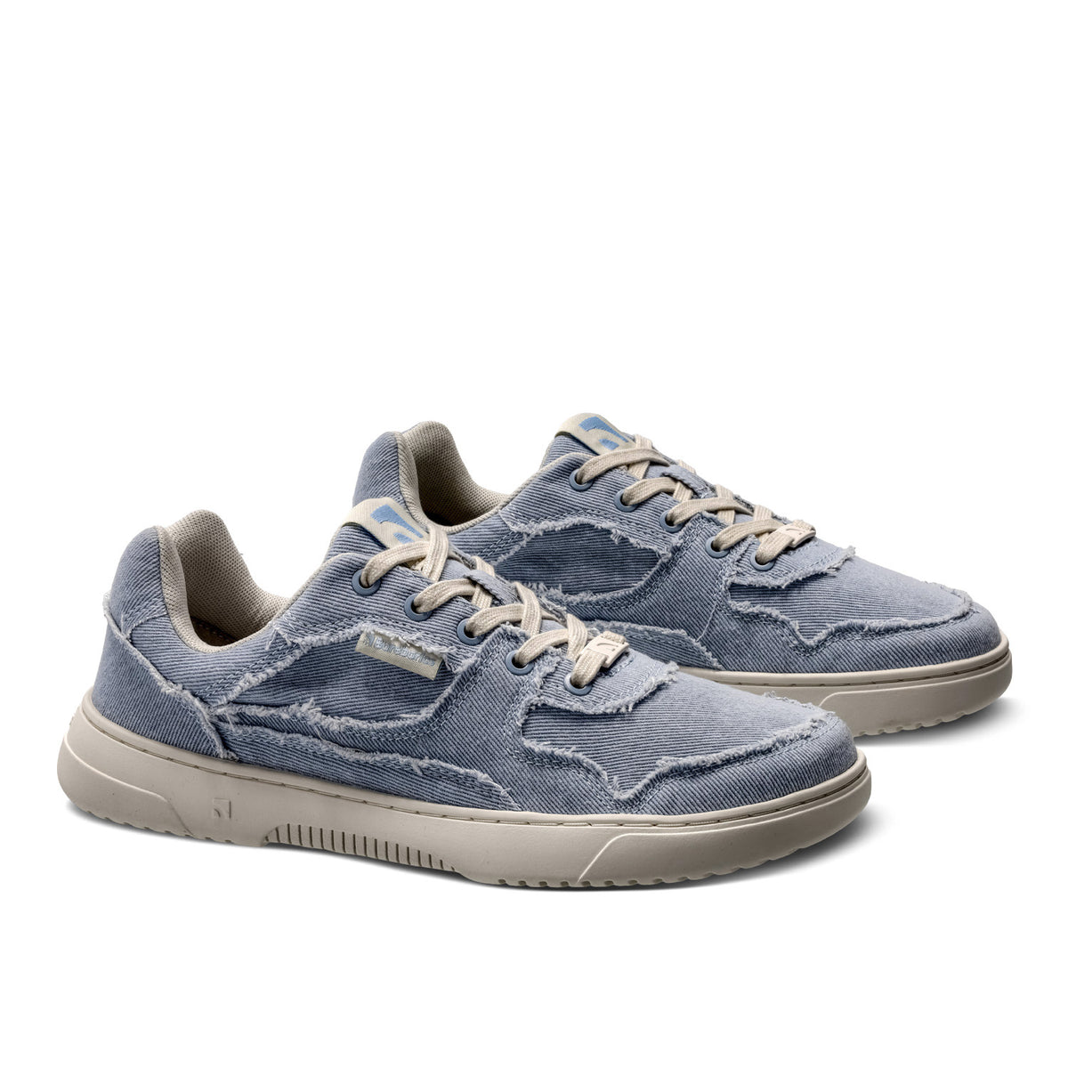 Barefoot Sneakers Barebarics Zing Denim - Light Blue 5  - OzBarefoot