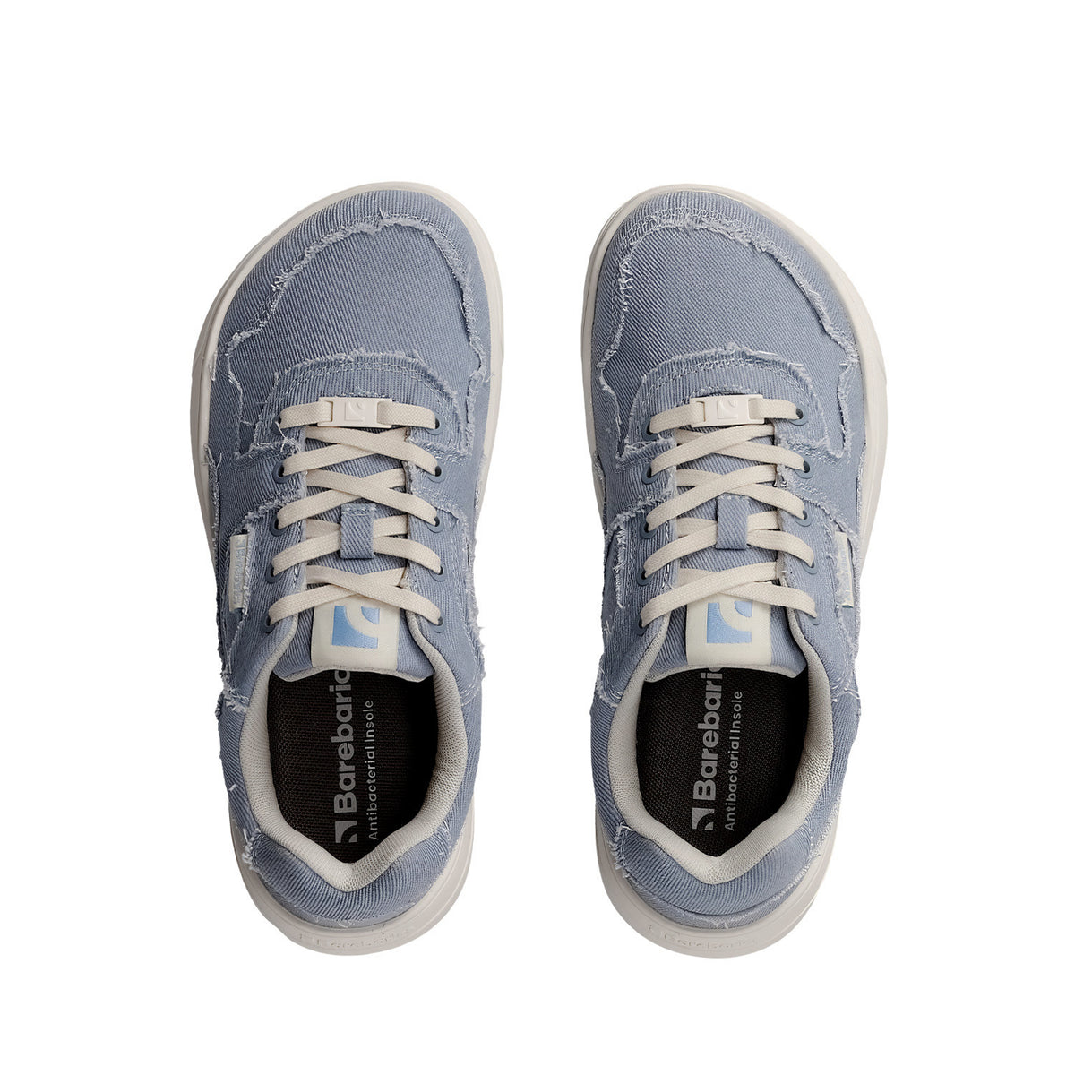 Barefoot Sneakers Barebarics Zing Denim - Light Blue 6  - OzBarefoot