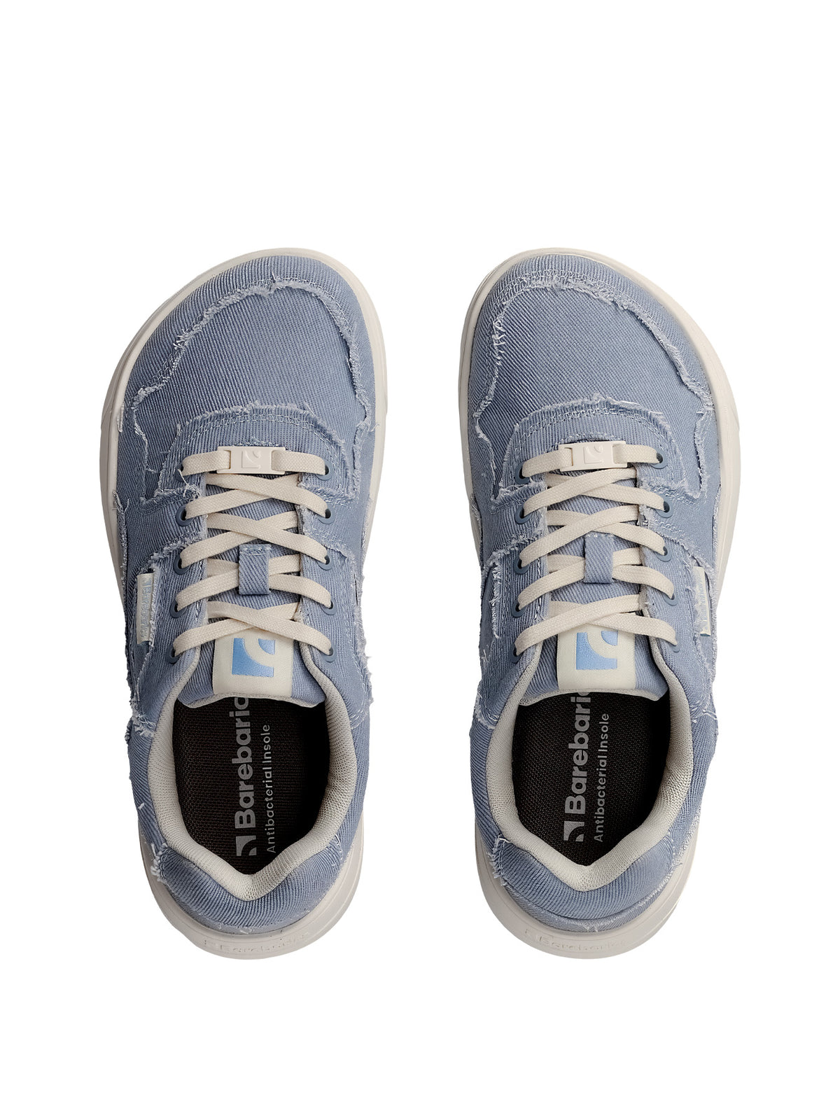 Barefoot Sneakers Barebarics Zing Denim - Light Blue 7  - OzBarefoot