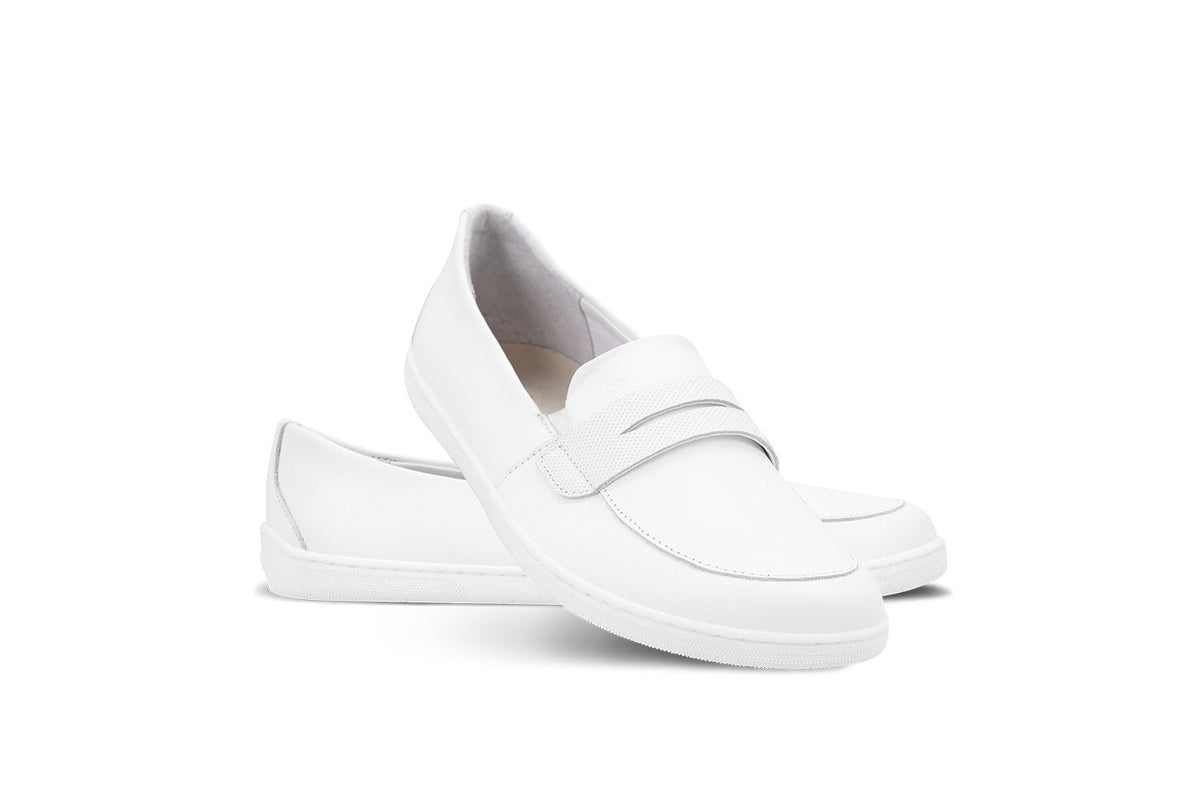 Barefoot Moccasins Be Lenka Buena - All White 2  - OzBarefoot