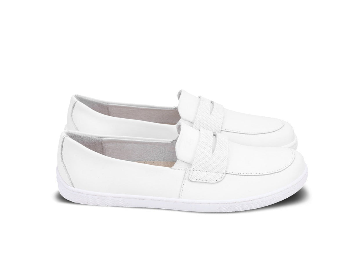 Barefoot Moccasins Be Lenka Buena - All White 4  - OzBarefoot