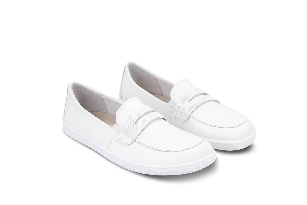 Barefoot Moccasins Be Lenka Buena - All White 9  - OzBarefoot