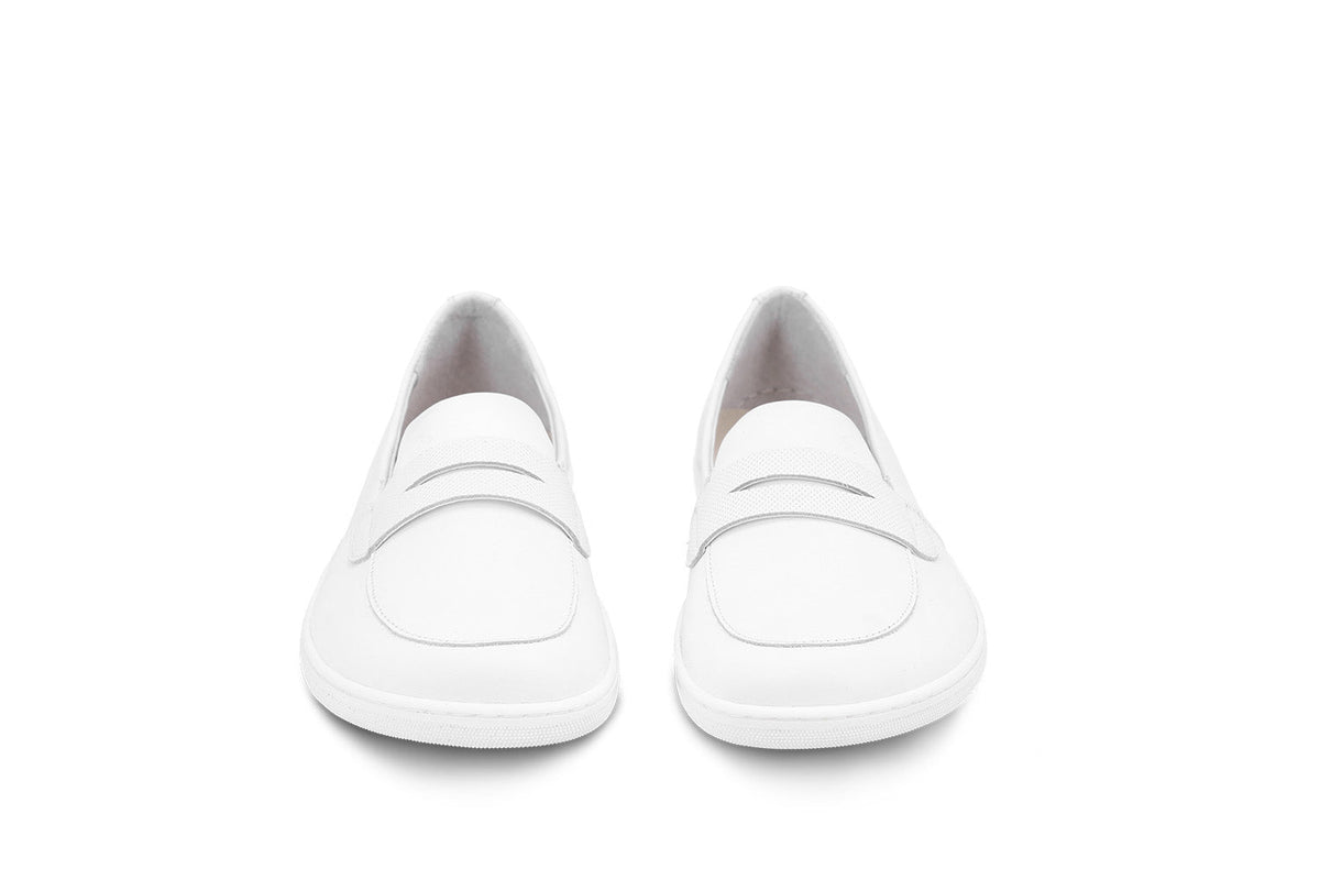 Barefoot Moccasins Be Lenka Buena - All White 11  - OzBarefoot