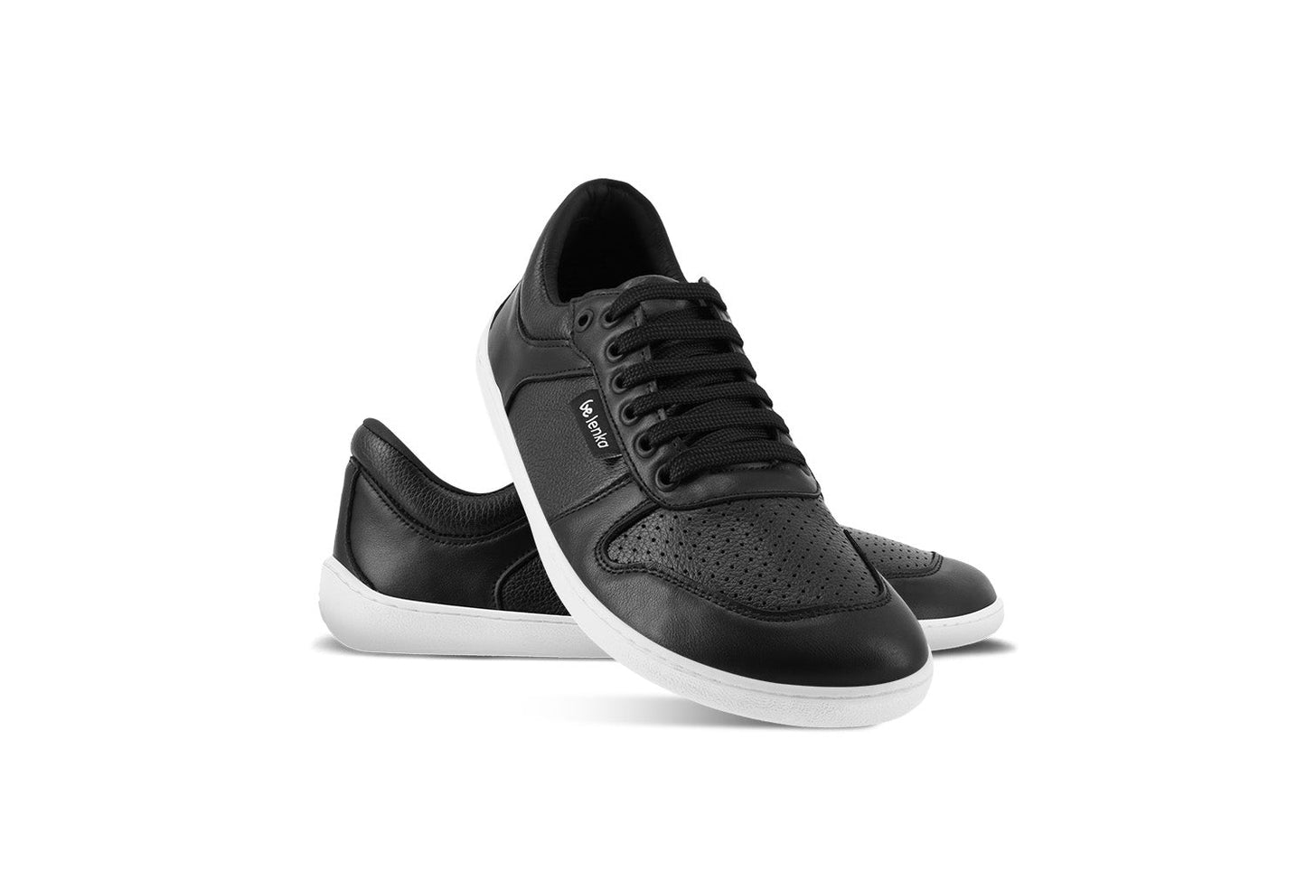Barefoot Sneakers - Be Lenka Champ 3.0 - Black & White 2 OzBarefoot Australia