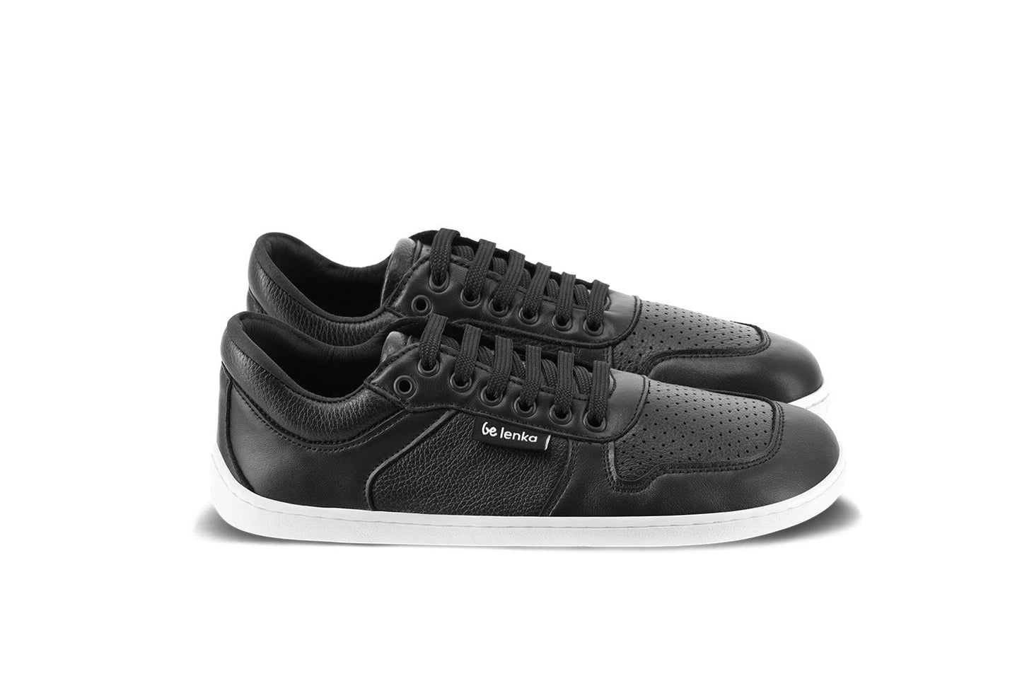 Barefoot Sneakers - Be Lenka Champ 3.0 - Black & White 10 OzBarefoot Australia