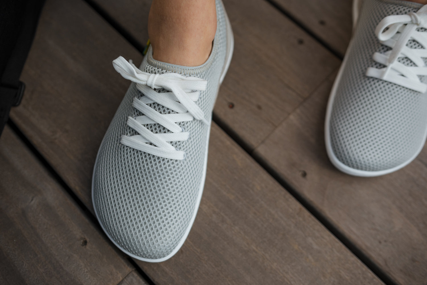 Barefoot Sneakers Be Lenka Dash - Grey 8 OzBarefoot Australia