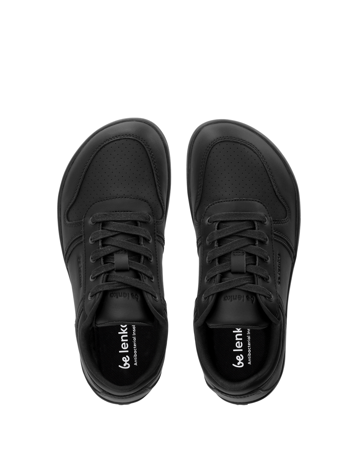 Barefoot Sneakers - Be Lenka Echo - All Black 3  - OzBarefoot