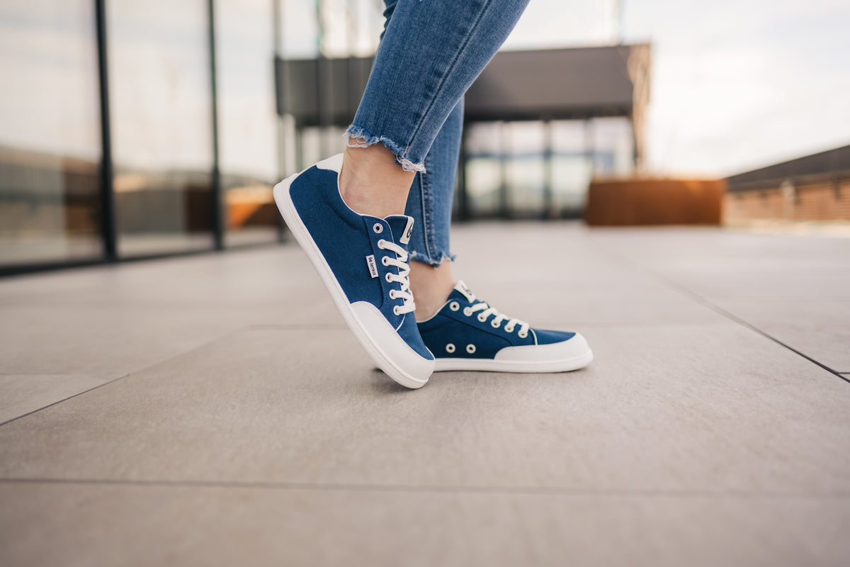 Barefoot Sneakers Be Lenka Rebound - Dark Blue & White (Shipping end of April) 5  - OzBarefoot