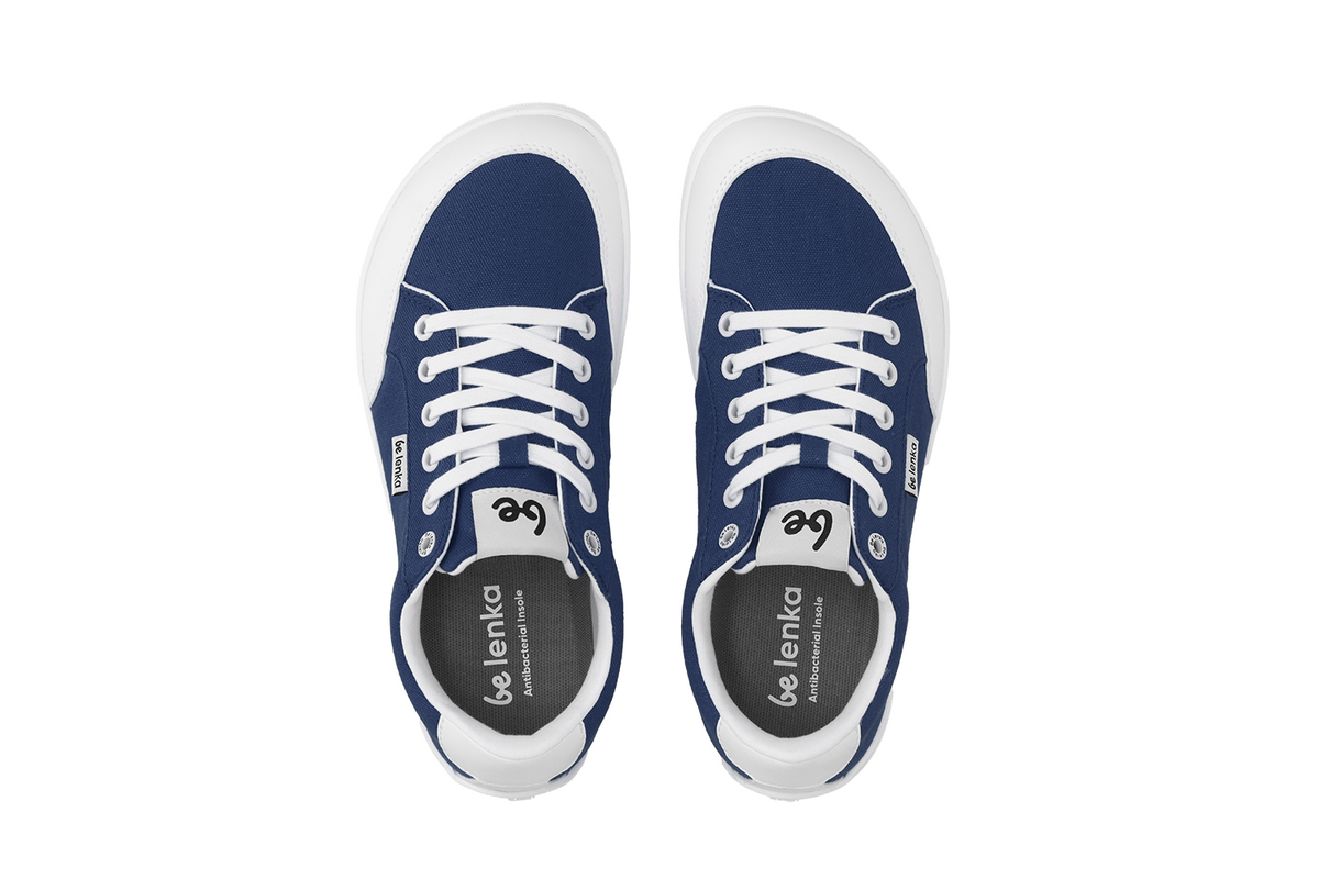 Barefoot Sneakers Be Lenka Rebound - Dark Blue & White (Shipping end of April) 8  - OzBarefoot
