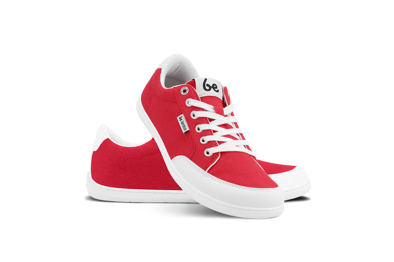 Barefoot Sneakers Be Lenka Rebound - Red & White (Shipping end of April) 2  - OzBarefoot