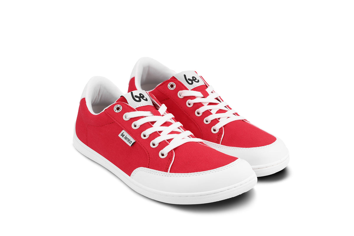 Barefoot Sneakers Be Lenka Rebound - Red & White (Shipping end of April) 6  - OzBarefoot