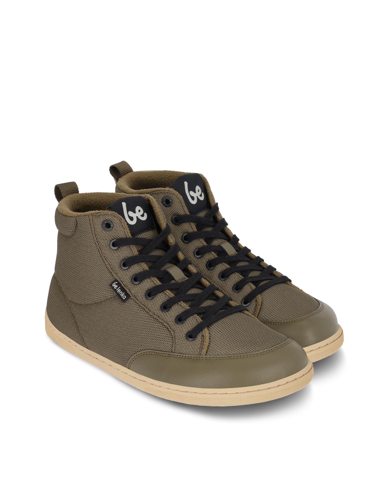 Barefoot Sneakers Be Lenka Rebound Thermo - Army Green 2  - OzBarefoot