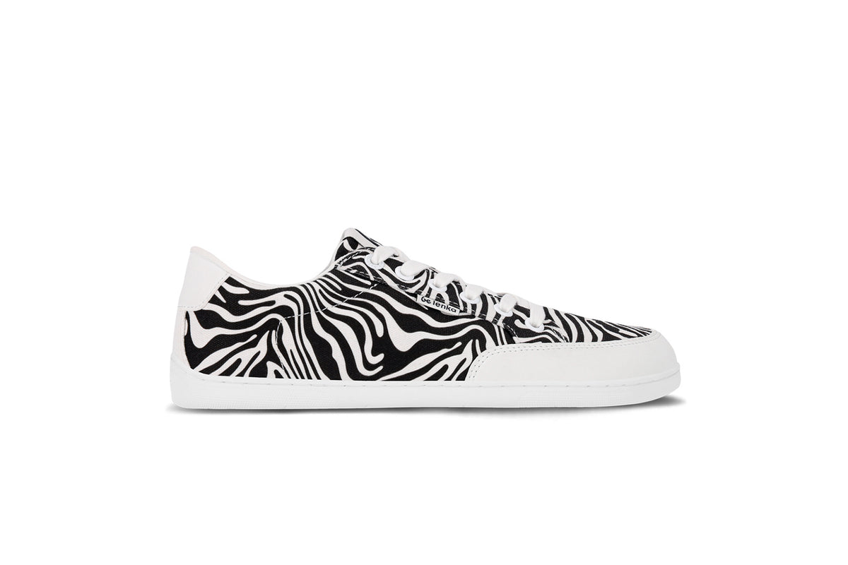 Barefoot Sneakers Be Lenka Rebound - Zebra 1  - OzBarefoot