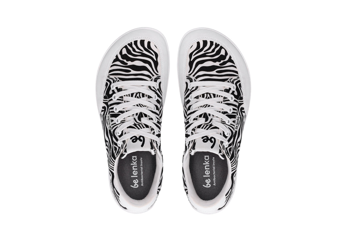 Barefoot Sneakers Be Lenka Rebound - Zebra 3  - OzBarefoot