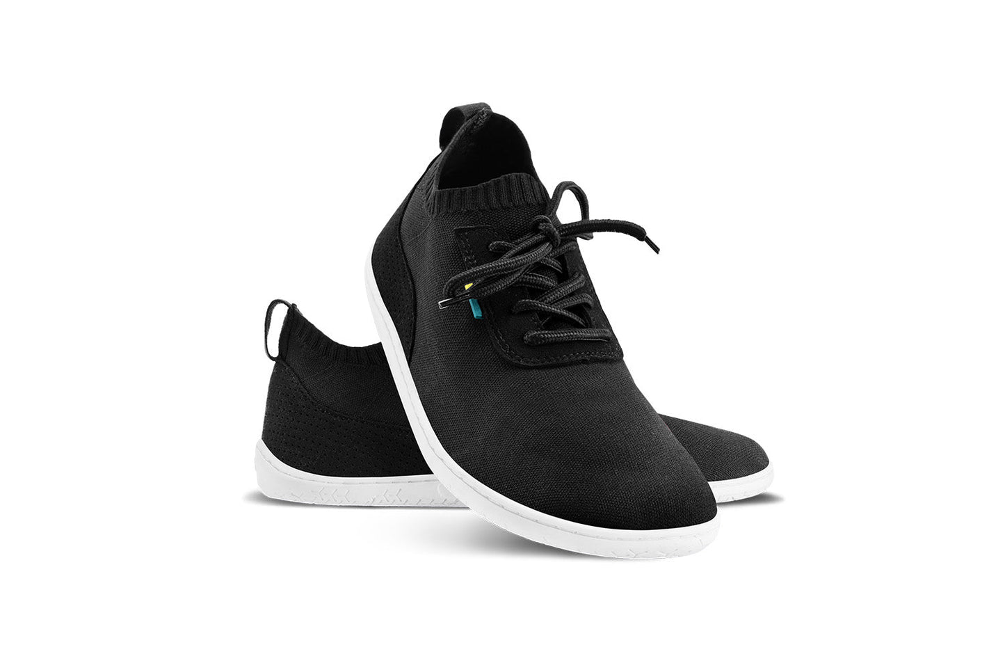 Barefoot Sneakers - Be Lenka Stride - Black & White 1 OzBarefoot Australia