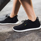 Barefoot Sneakers - Be Lenka Stride - Black & White 13 OzBarefoot Australia