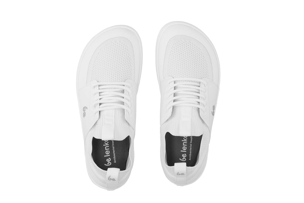 Barefoot Sneakers Be Lenka Swift - All White 8  - OzBarefoot