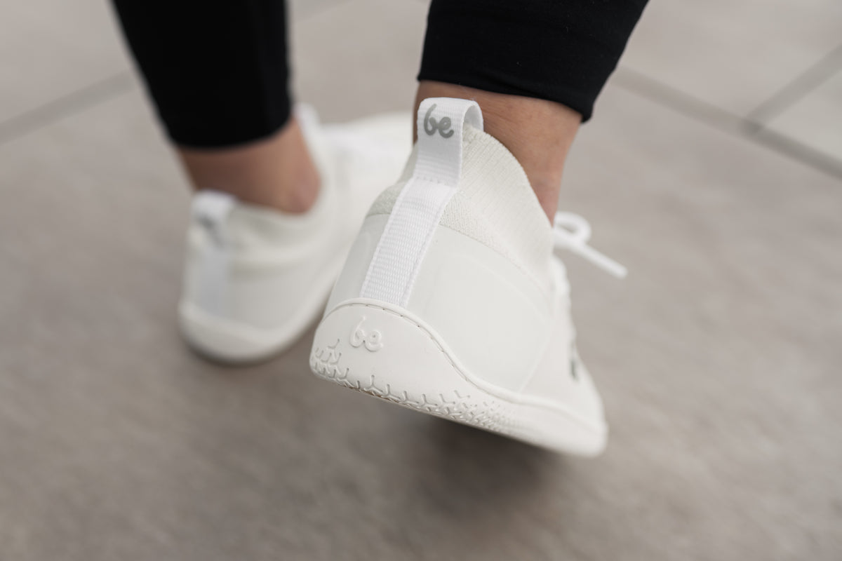 Barefoot Sneakers Be Lenka Swift - All White 9  - OzBarefoot