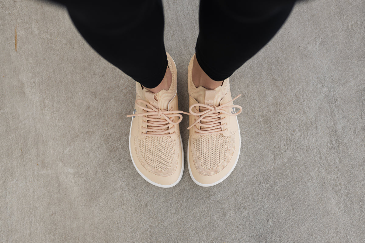 Barefoot Sneakers Be Lenka Swift - Beige Cream 5  - OzBarefoot