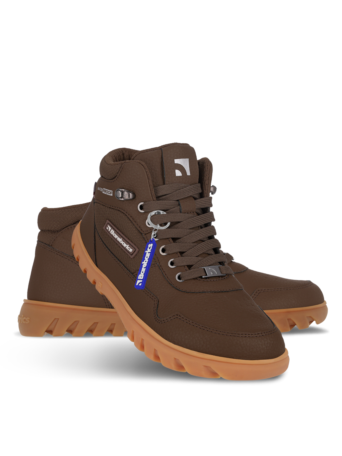 Barefoot Shoes Barebarics UrbanEdge - Dark Brown 10  - OzBarefoot