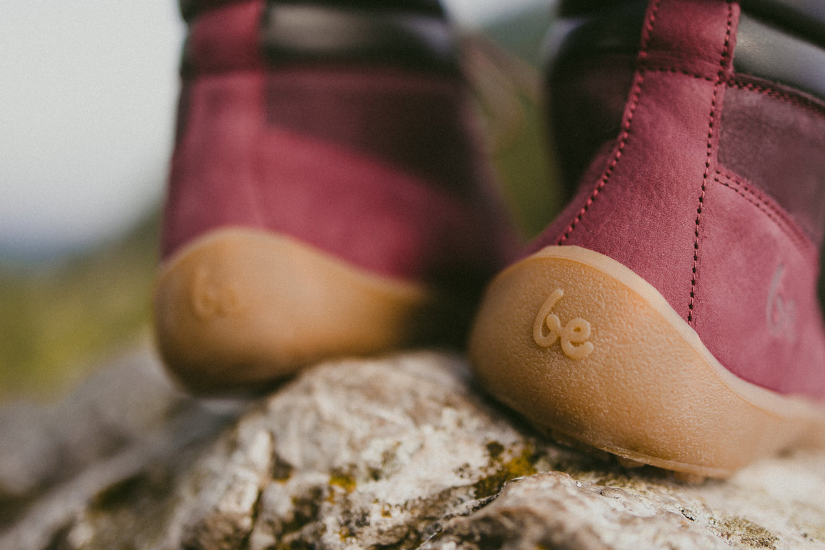 Barefoot Boots Be Lenka Nevada Neo - Burgundy 8 OzBarefoot Australia