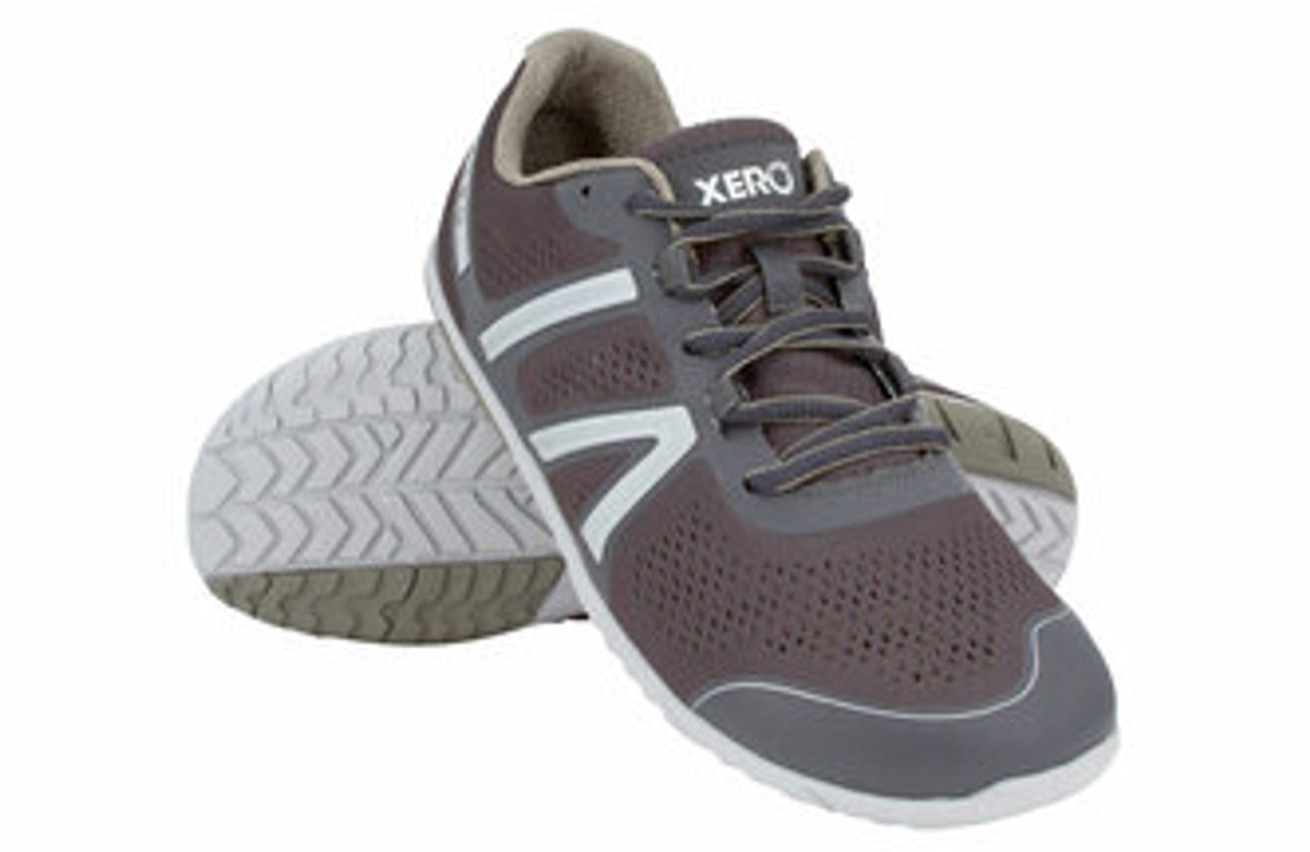 Barefoot Shoes - Xero - HFS: Road Running Shoe - MEN - Pewter 9  - OzBarefoot