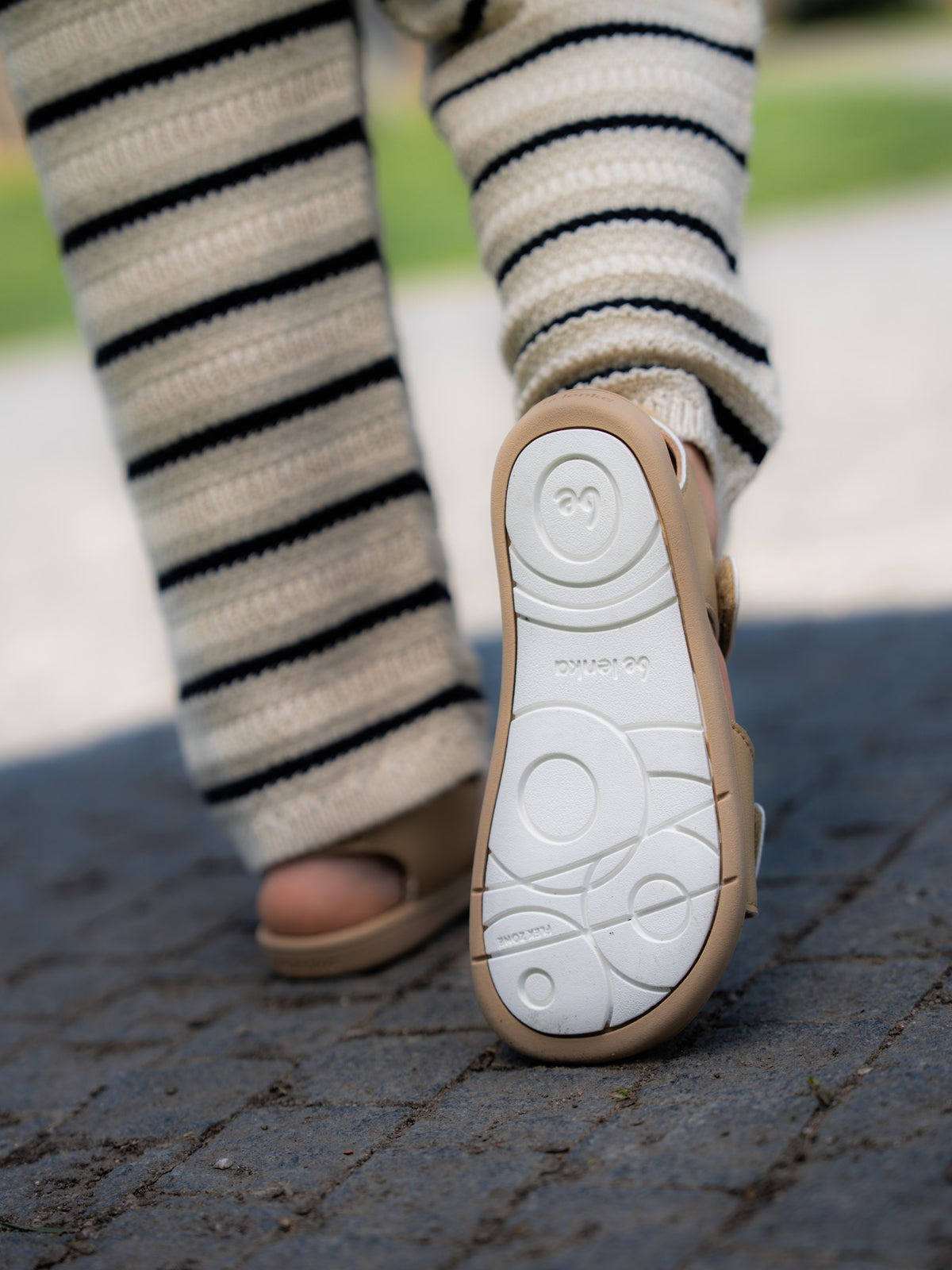 Kids' barefoot sandals Be Lenka Miami Kids - Light Brown 5  - OzBarefoot