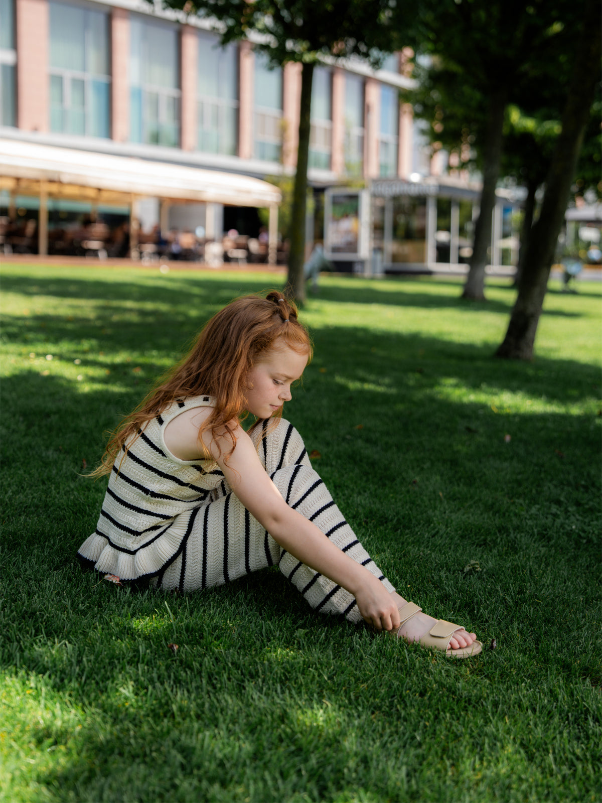 Kids' barefoot sandals Be Lenka Miami Kids - Light Brown 7  - OzBarefoot