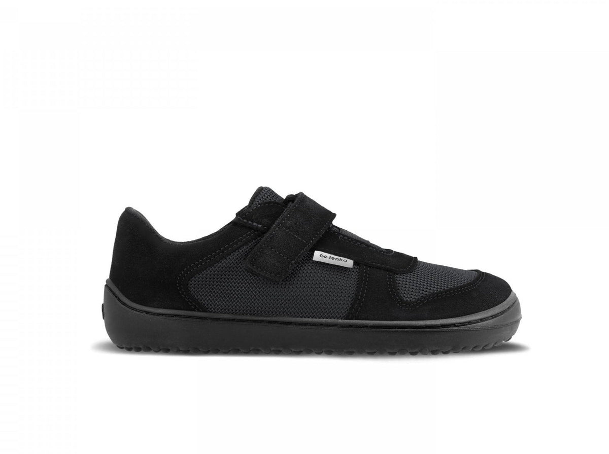 Kids Barefoot sneakers Be Lenka Joy - All Black 1  - OzBarefoot