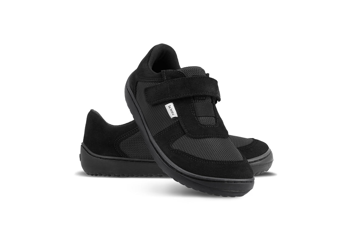 Kids Barefoot sneakers Be Lenka Joy - All Black 2  - OzBarefoot