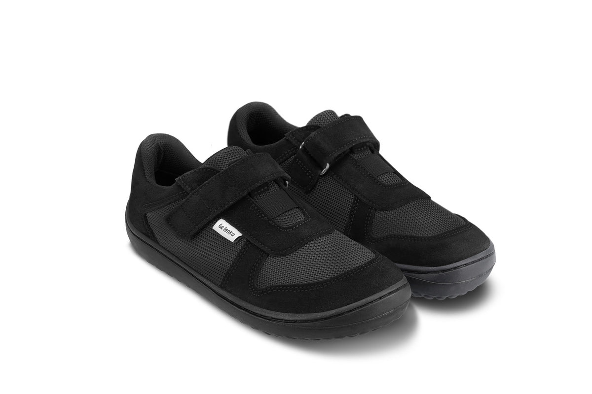 Kids Barefoot sneakers Be Lenka Joy - All Black 3  - OzBarefoot