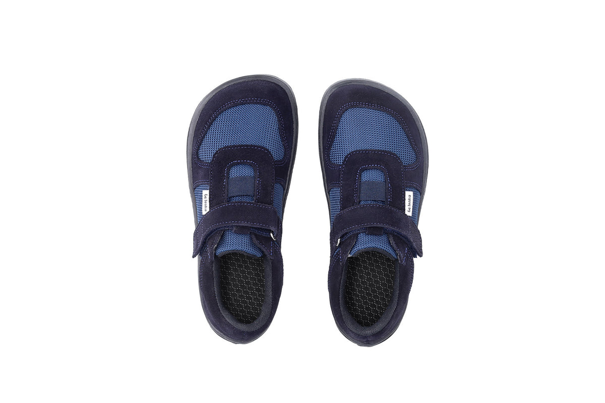 Kids barefoot sneakers Be Lenka Joy - Dark Blue & Black 5  - OzBarefoot
