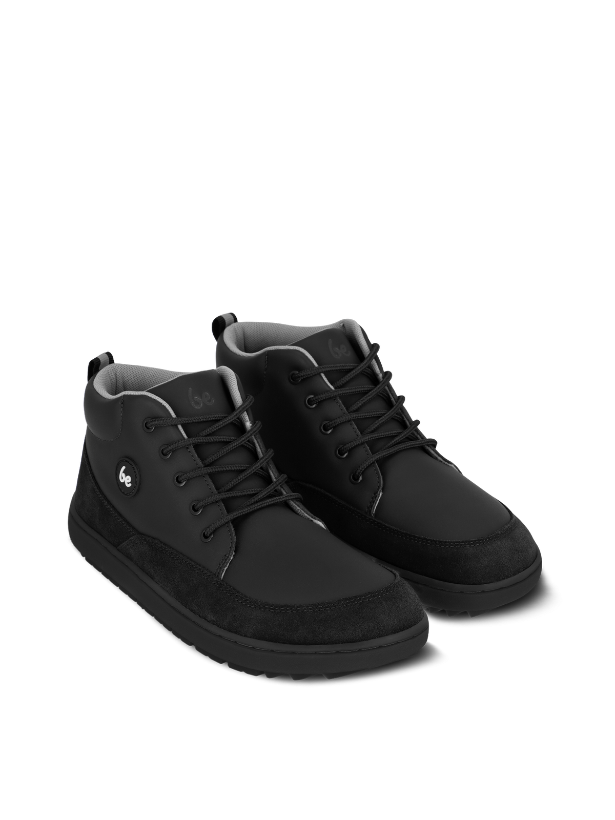 Kid's barefoot boots Be Lenka Elio Junior - All Black 2  - OzBarefoot