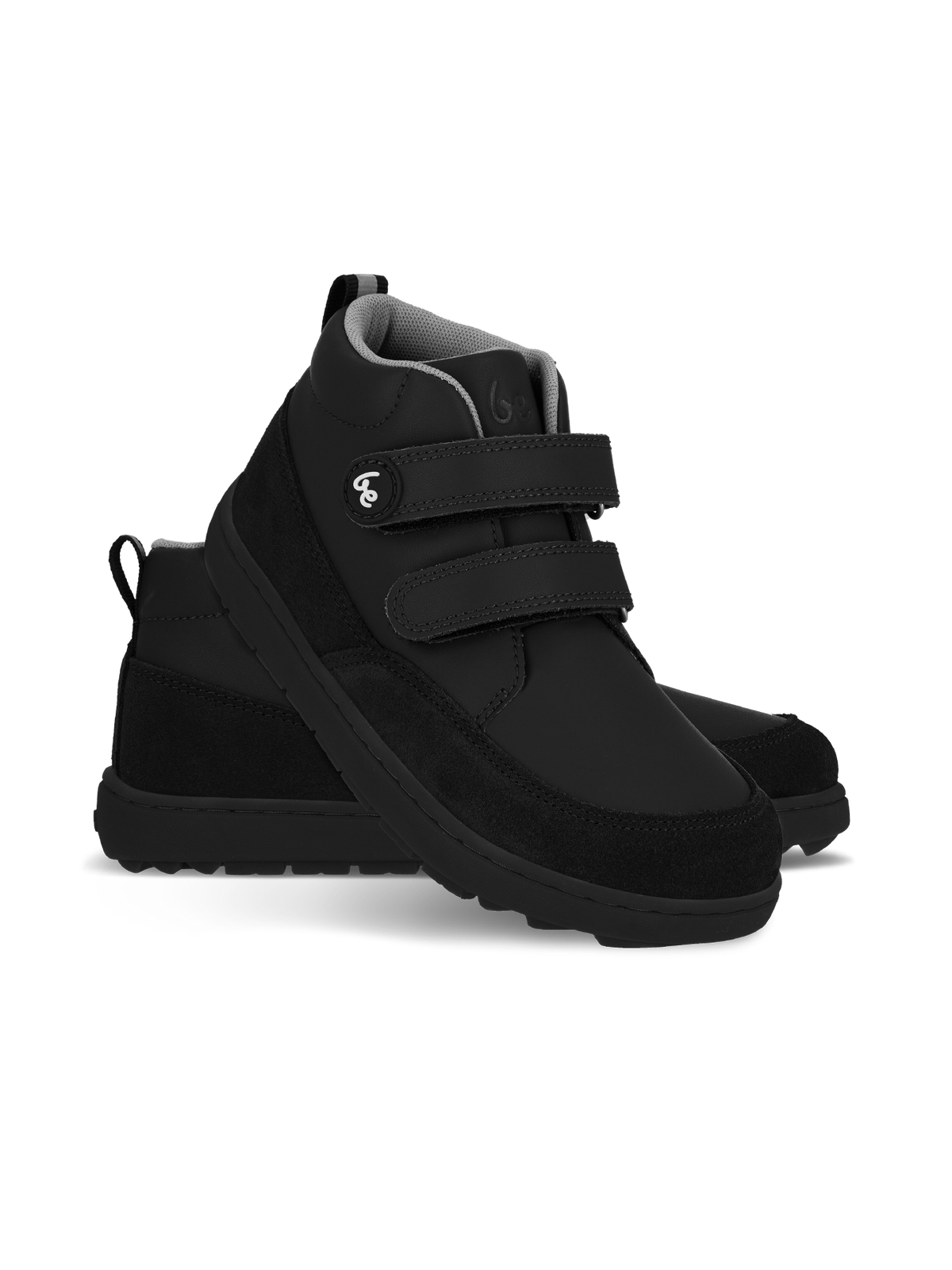 Kid's barefoot boots Be Lenka Elio Kids - All Black 1  - OzBarefoot